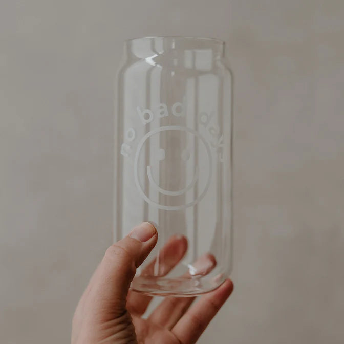 Eulenschnitt - Hohes Trinkglas No Bad Days - AURYN Shop