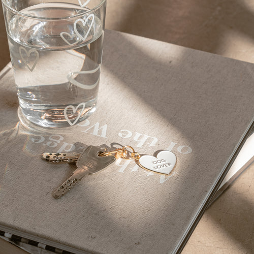 Eulenschnitt - Schlüsselanhänger Dog Lover