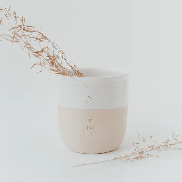 Eulenschnitt - handgemachter Becher Me time - AURYN Shop