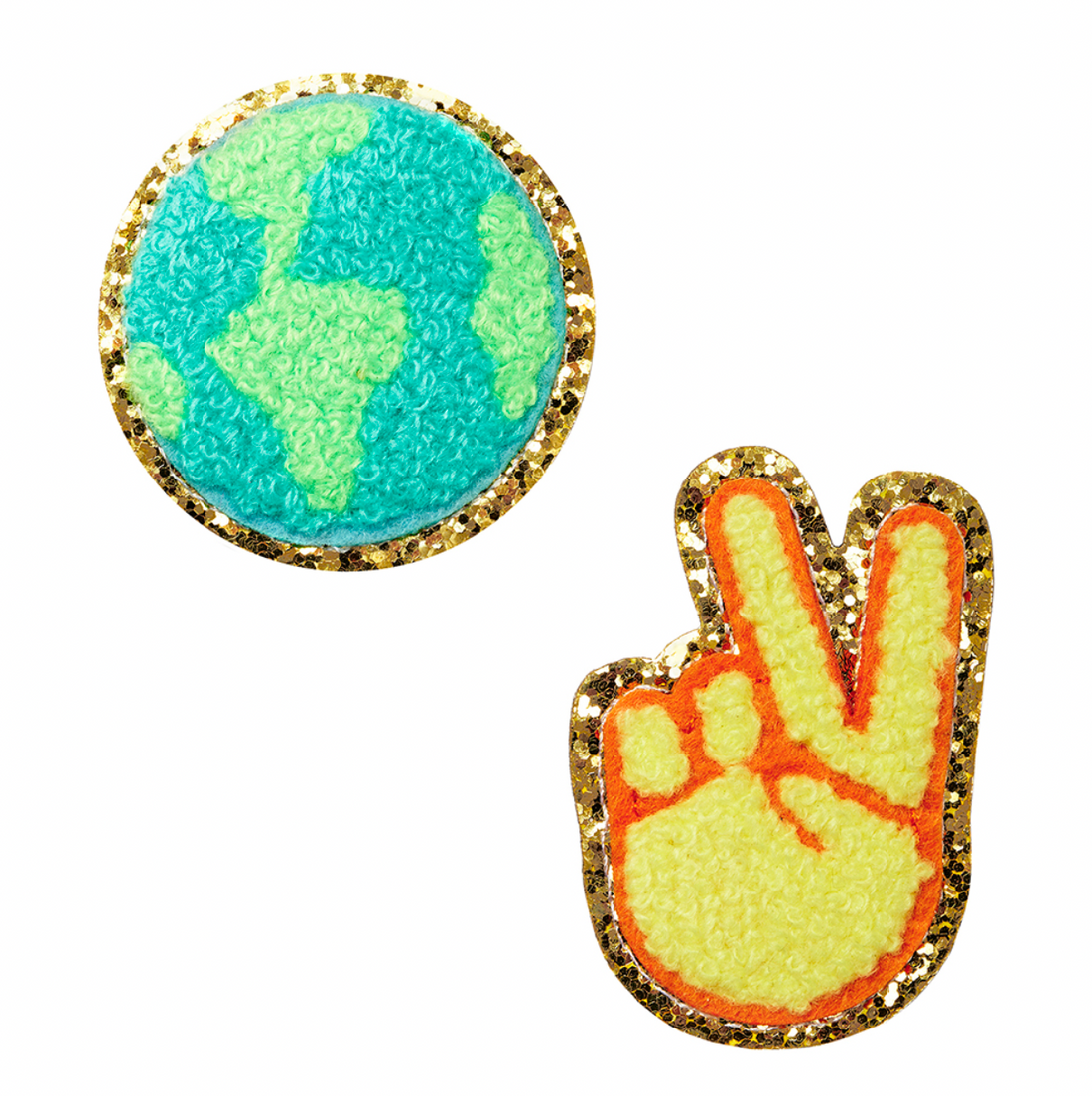 FabFabStickers - Earth & Peace Sticker zum Kleben - AURYN Shop