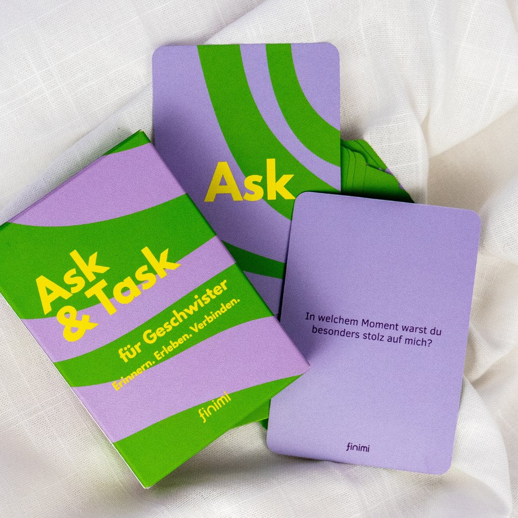 Finimi - Ask & Task für Geschwister