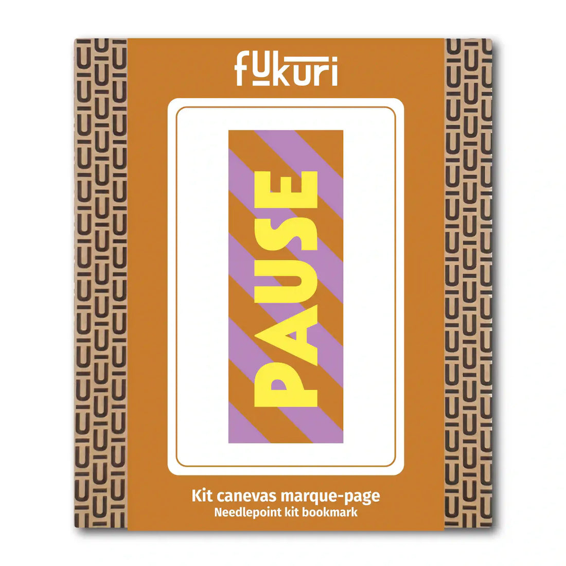 Fukuri - Leinwand-Set "PAUSE"– Lesezeichen