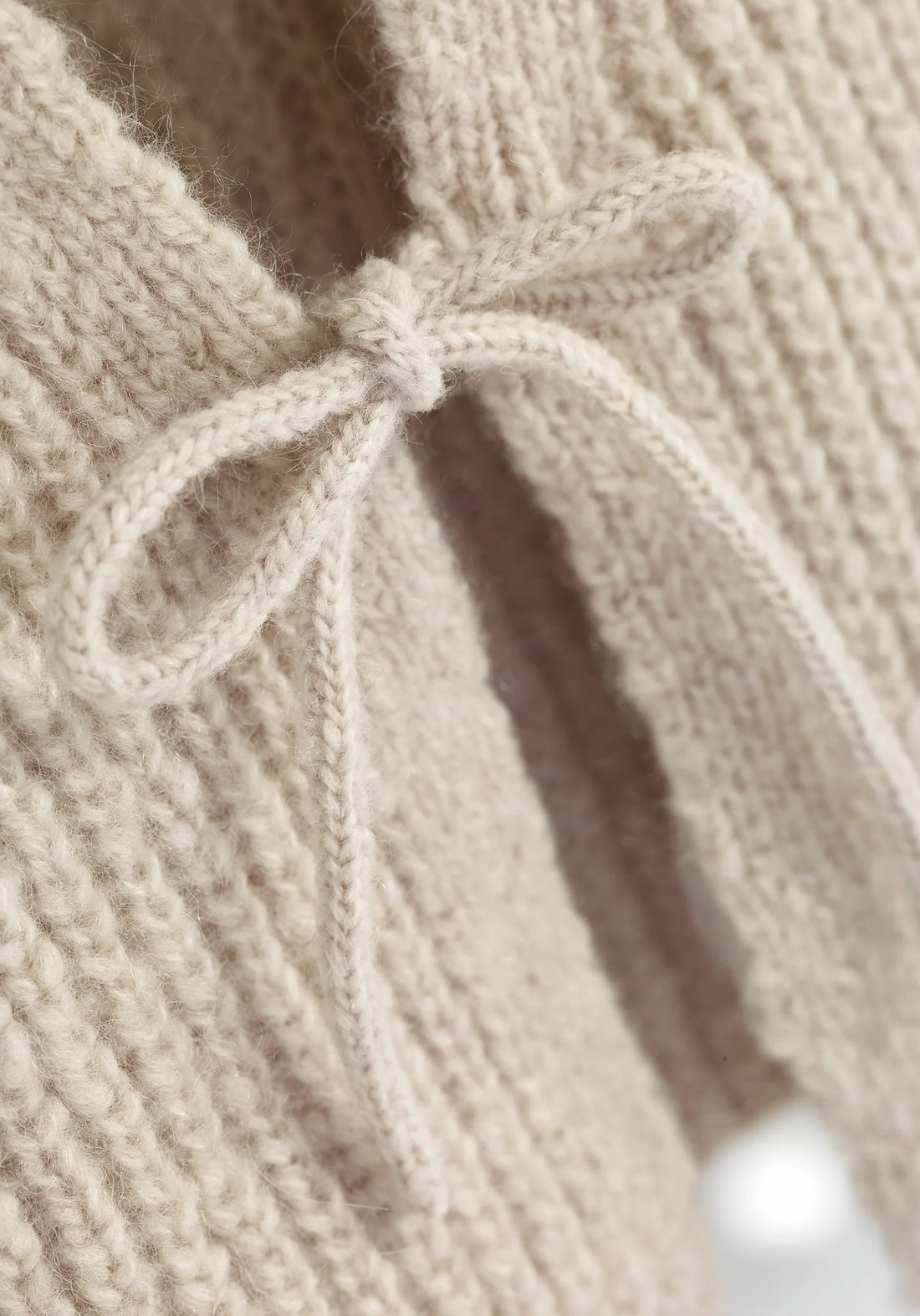 Halfen - Kinder Strickweste Alpaka beige