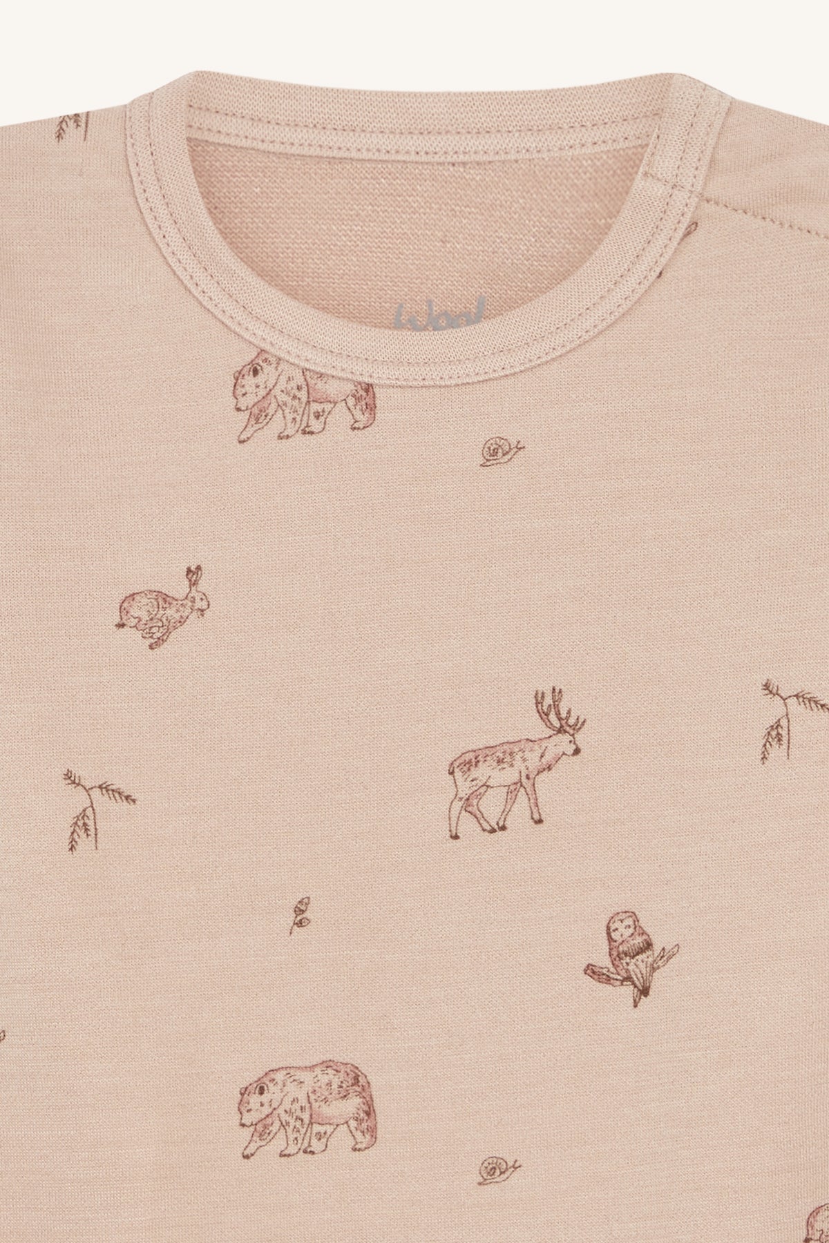 Hust & Claire - Baby Body Baloo hellrosa