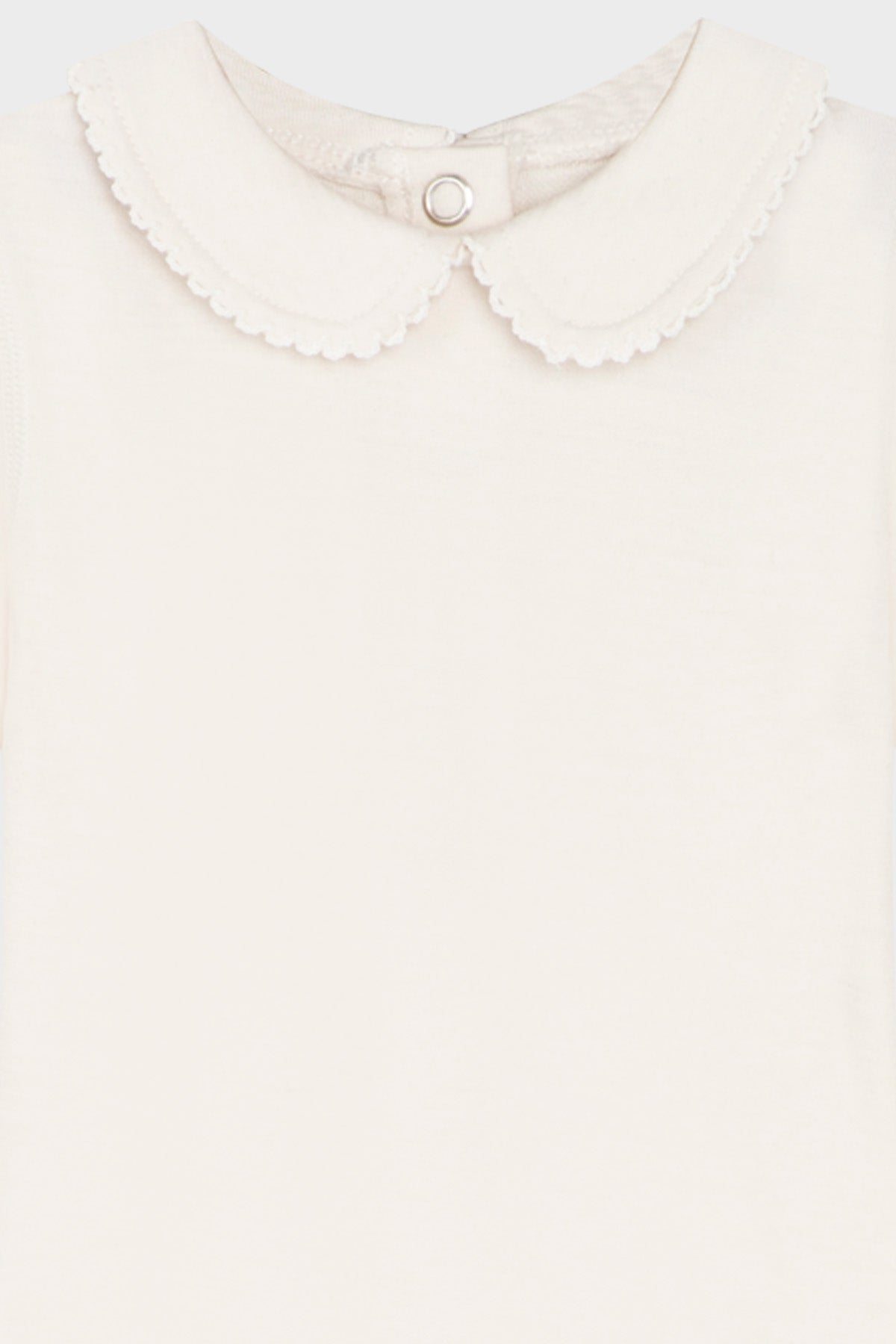 Hust & Claire - Baby Body Beate natur mit Kragen