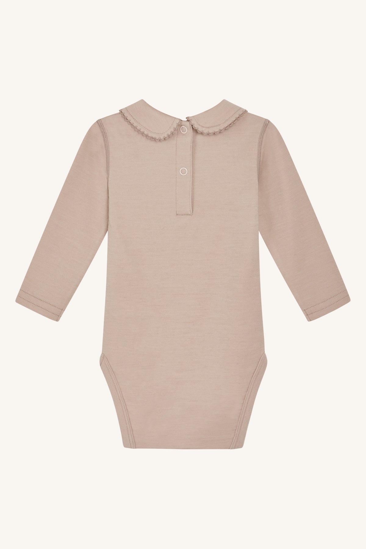 Hust & Claire - Baby Body Beate rosa mit Kragen
