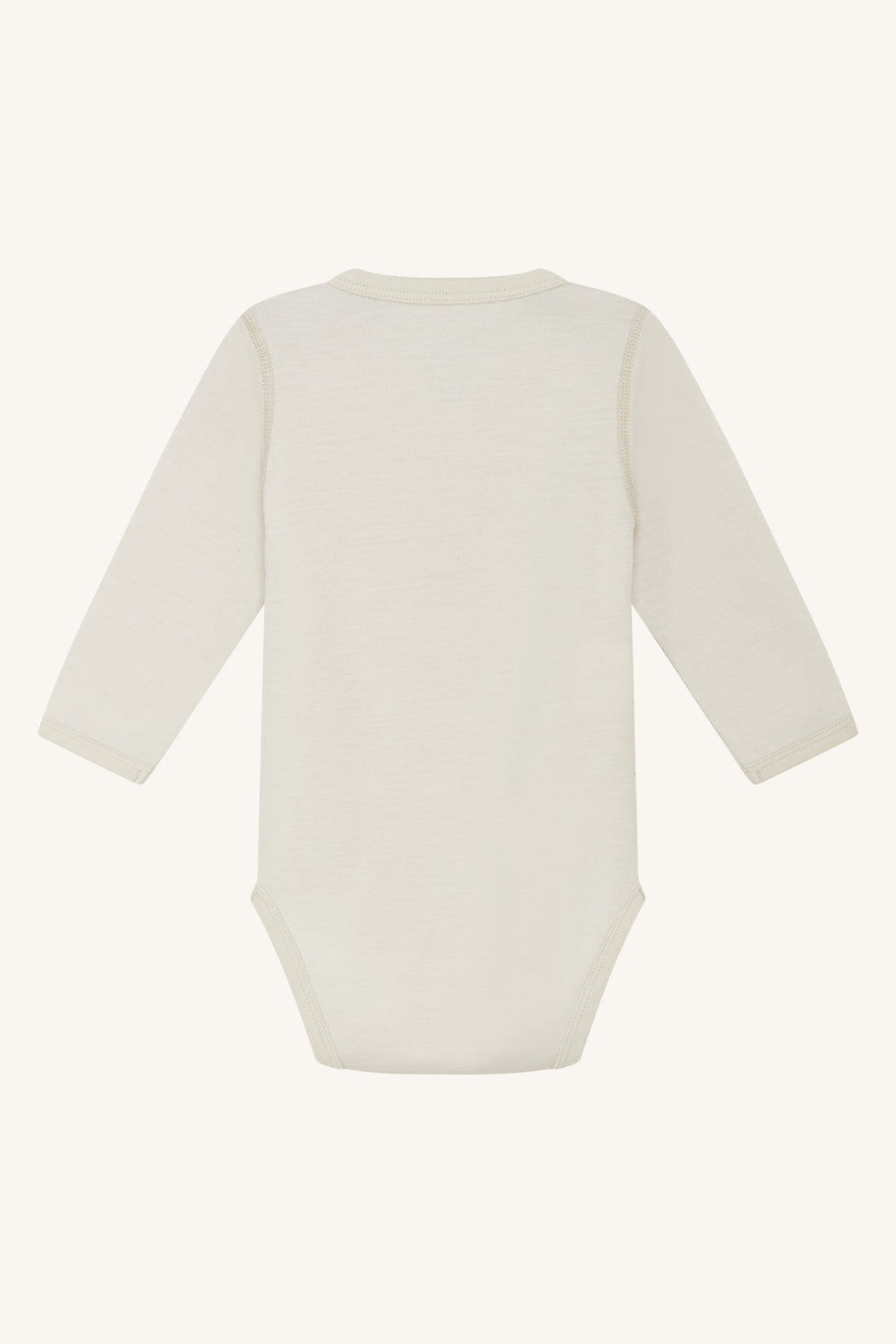 Hust & Claire - Baby Body Bo Wolle natur