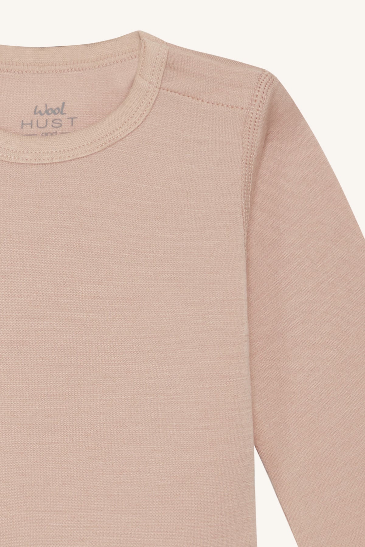 Hust & Claire - Baby Body Bo Wolle rosa