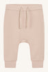 Jogginghose aus bequemem Stretch-Woll- und Bambusgewebe mit Baggy-Passform und elastischem Kordelzugbund. 