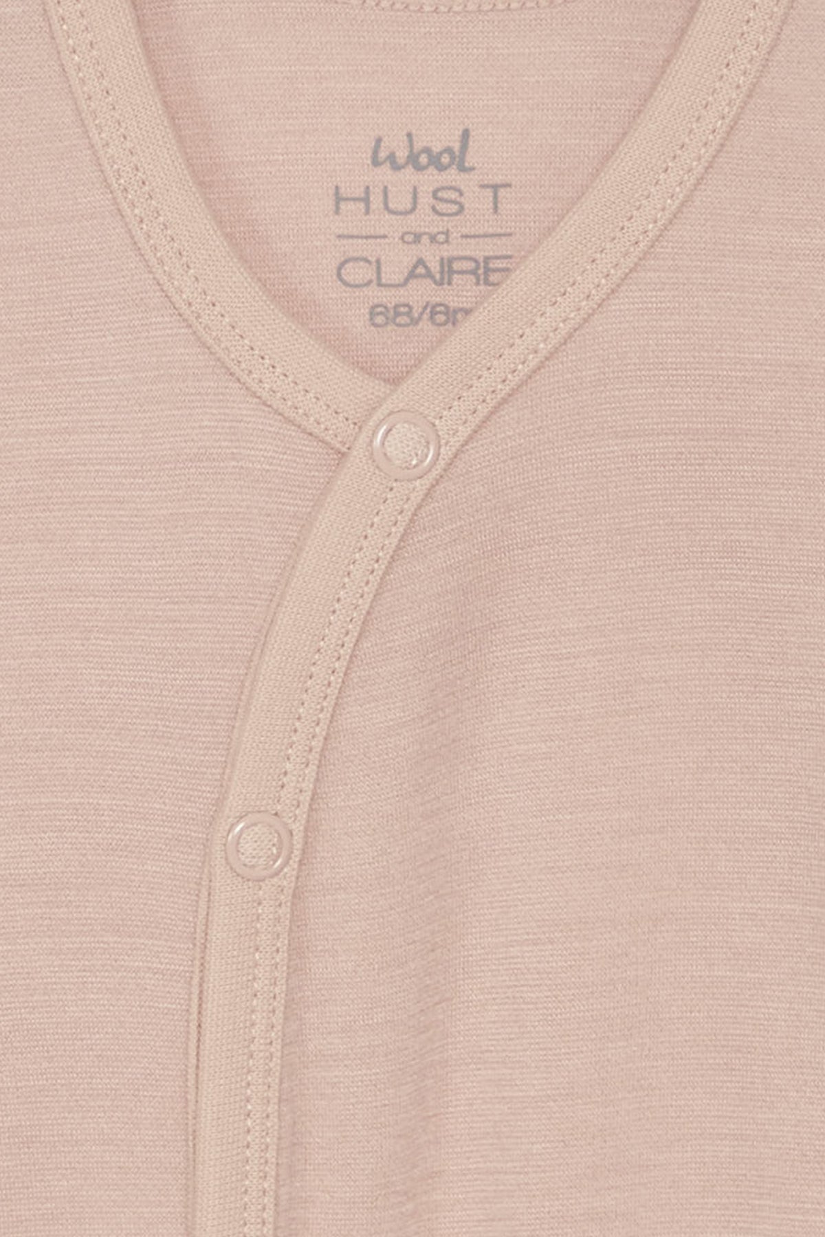 Hust & Claire - Baby Wollstrampler Mobi hellrosa