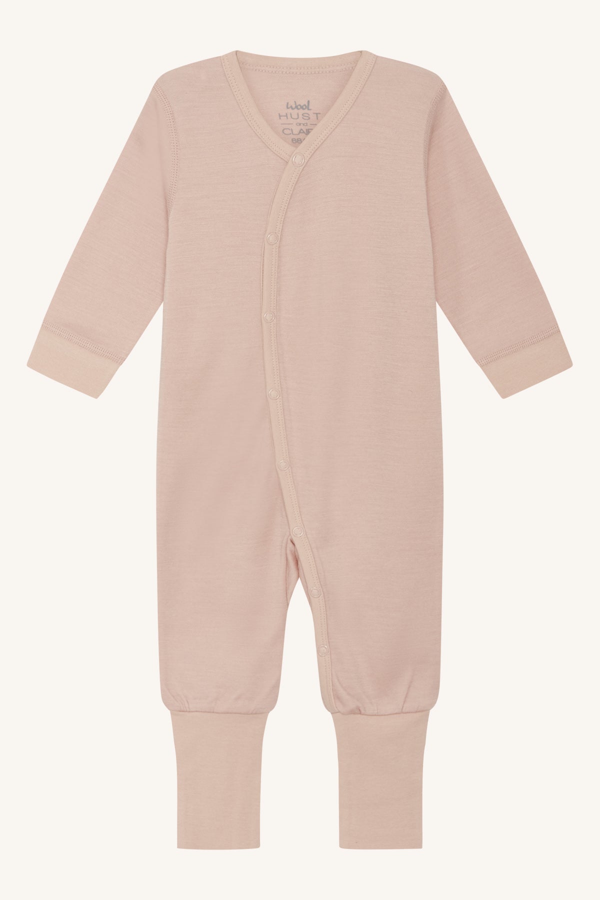 Hust & Claire - Baby Wollstrampler Mobi hellrosa