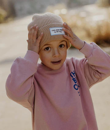 hello hossy - Mütze beige für Kids, Mum, Dad - AURYN Shop