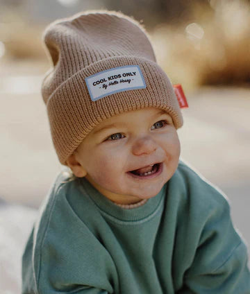 hello hossy - Mütze beige für Kids, Mum, Dad - AURYN Shop