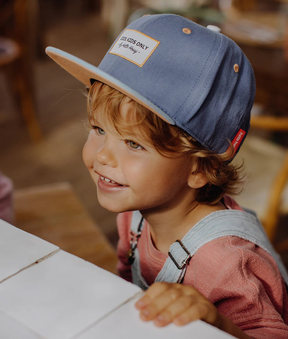 hello hossy - Kappe blau MINI & ME