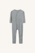 Hust & Claire - Kinder Langarmjumpsuit grau