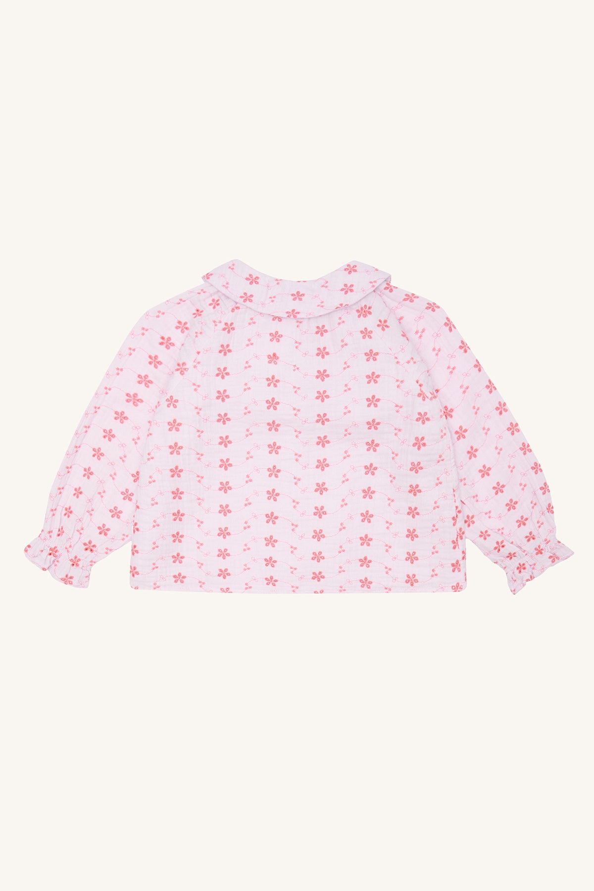 Hust & Claire - Mädchen Bluse Musselin flieder Blumen