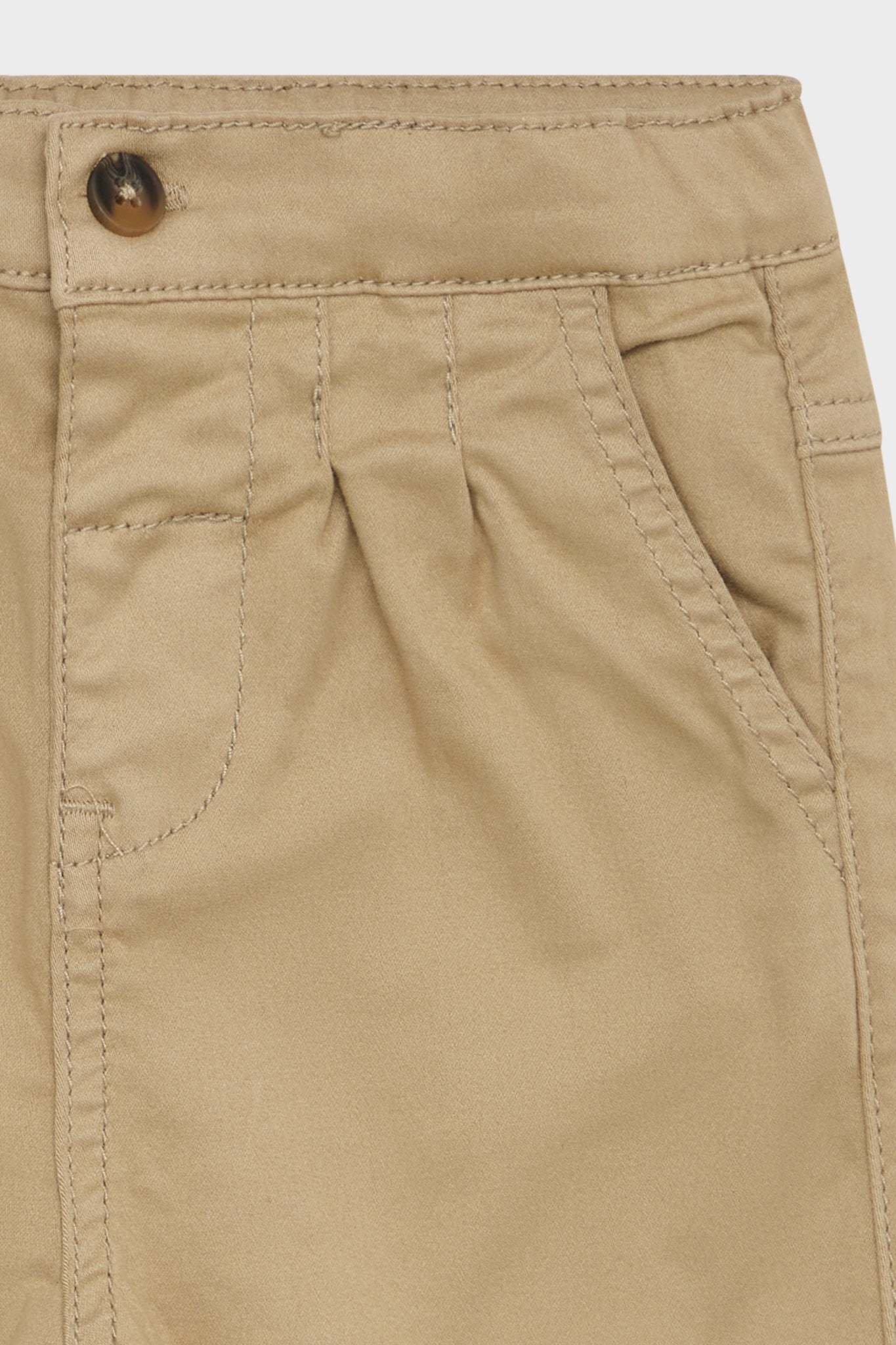 Hust & Claire - Babyhose beige aus Baumwolle
