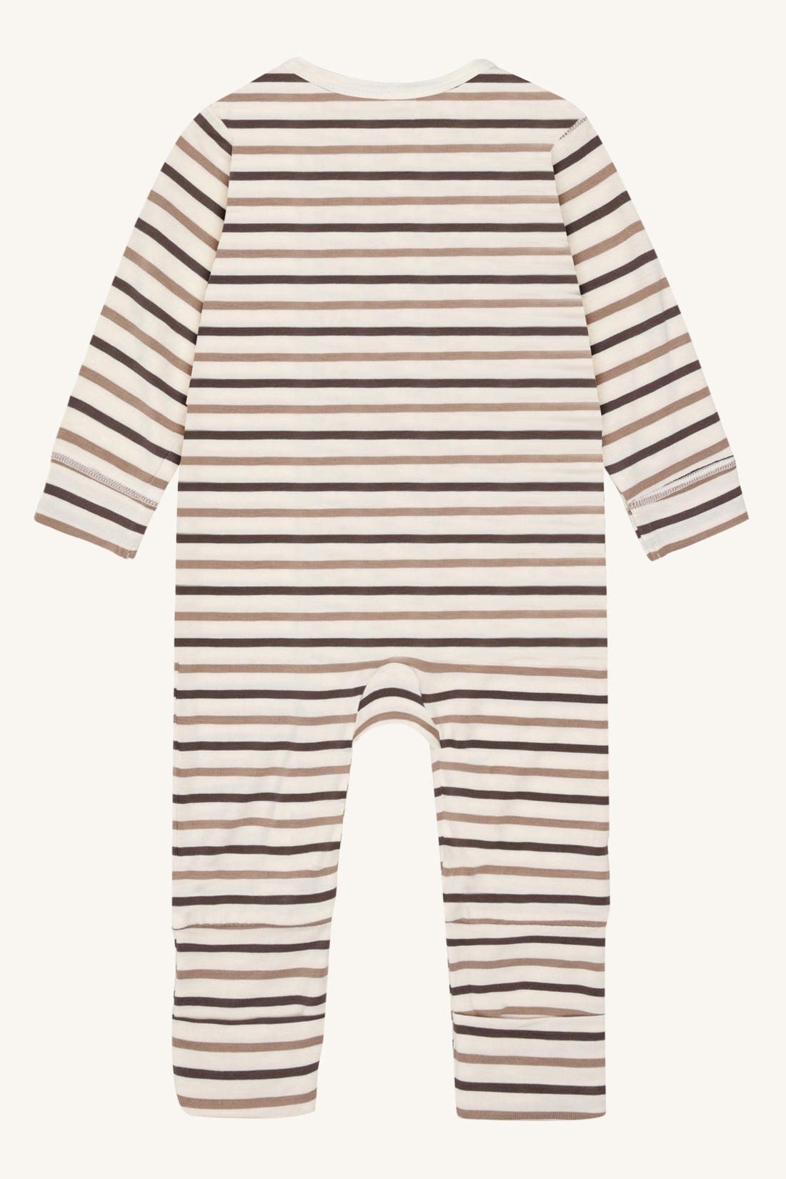 Hust & Claire - Kinder Schlafanzug braun - gestreift