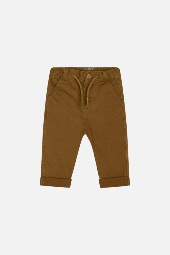 Weiche Baumwollhose mit elastischem Kordelzug in der Taille für Mädchen und Jungen von Hust & Clai