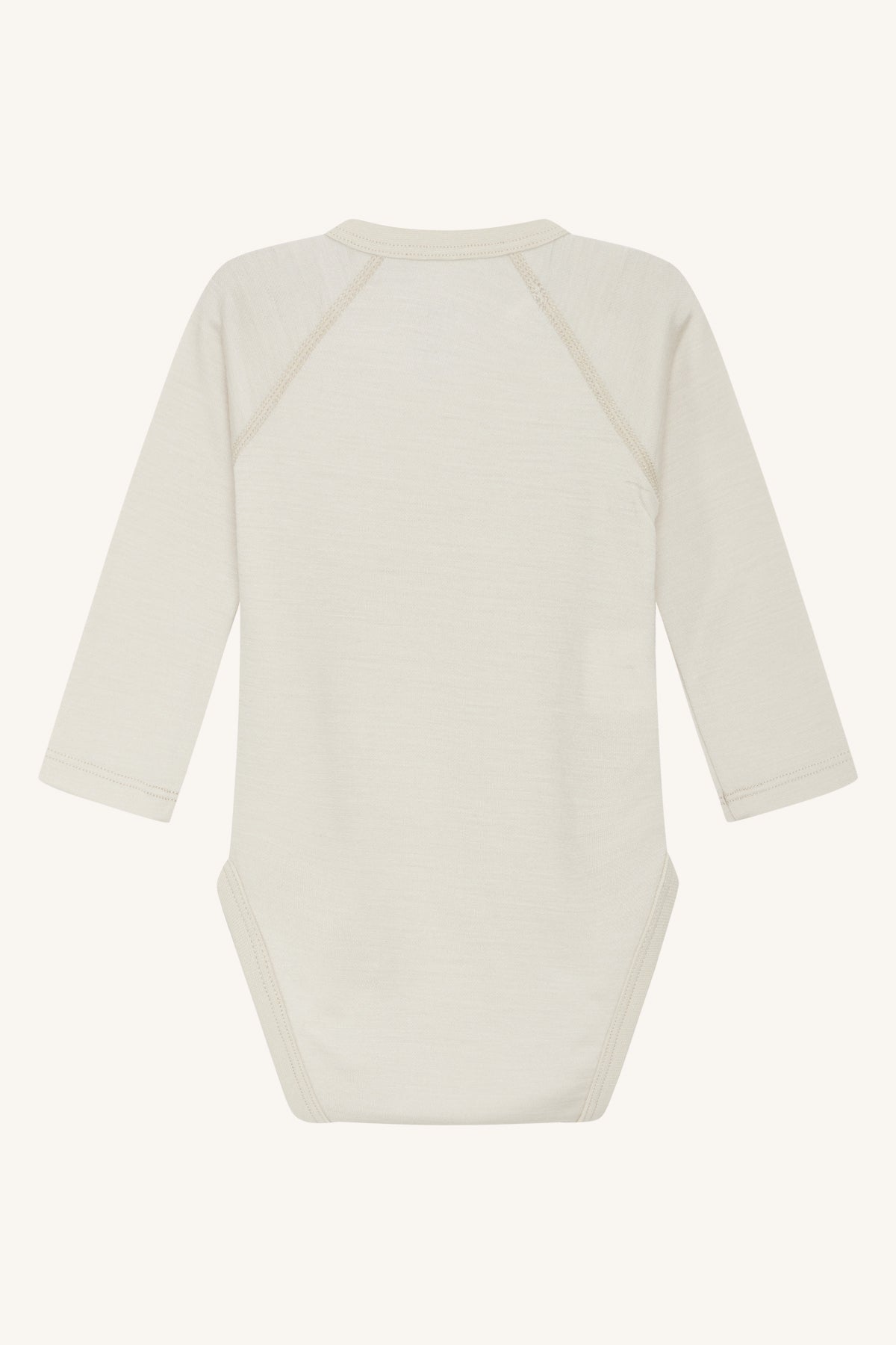 Hust & Claire - Baby Body Bia natur Wolle