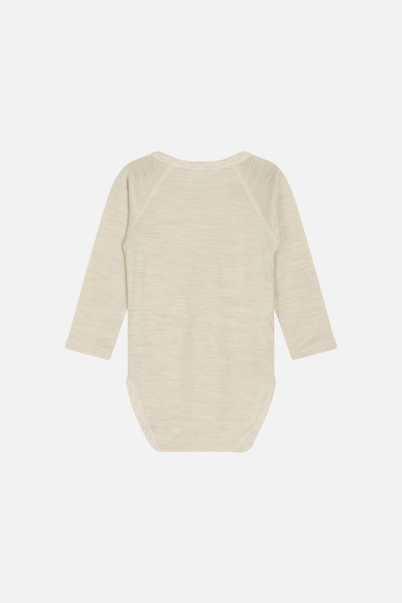 Hust & Claire - Baby Body Bia Wolle/ Seide natur - AURYN Shop