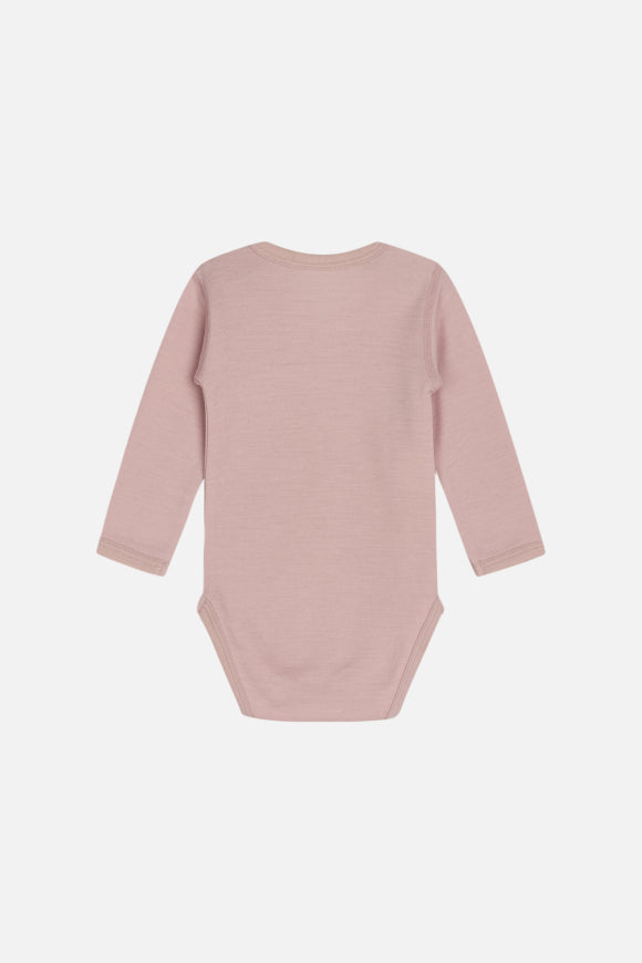 Hust & Claire - Baby Body Bo Wolle rosa - AURYN Shop