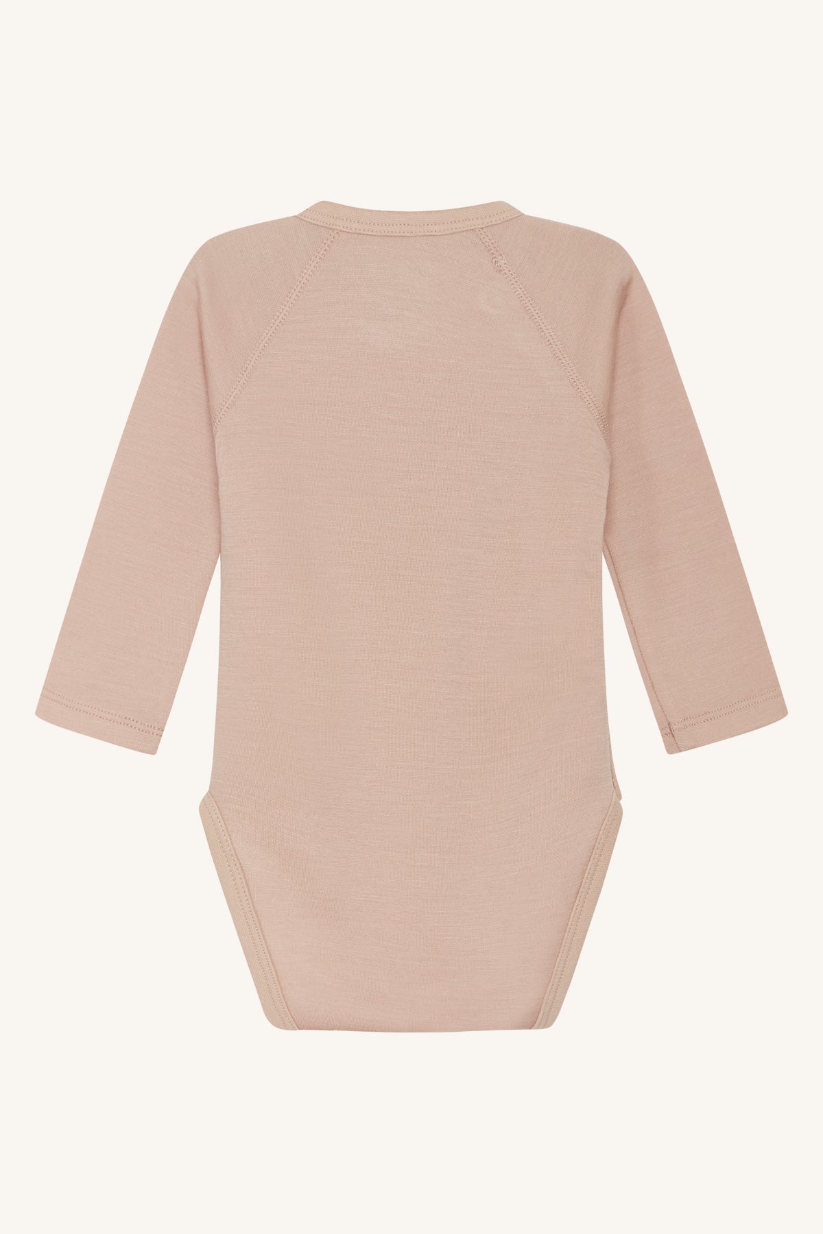 Hust & Claire - Baby Body Bia Wolle rosa