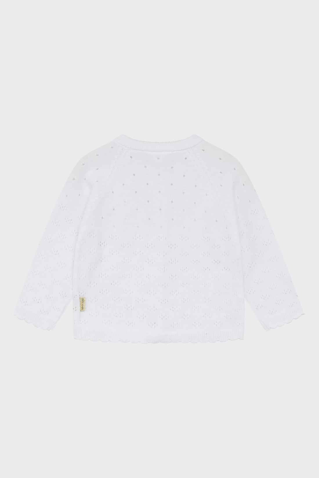 Hust & Claire - Baby Strickjacke Cilija weiss