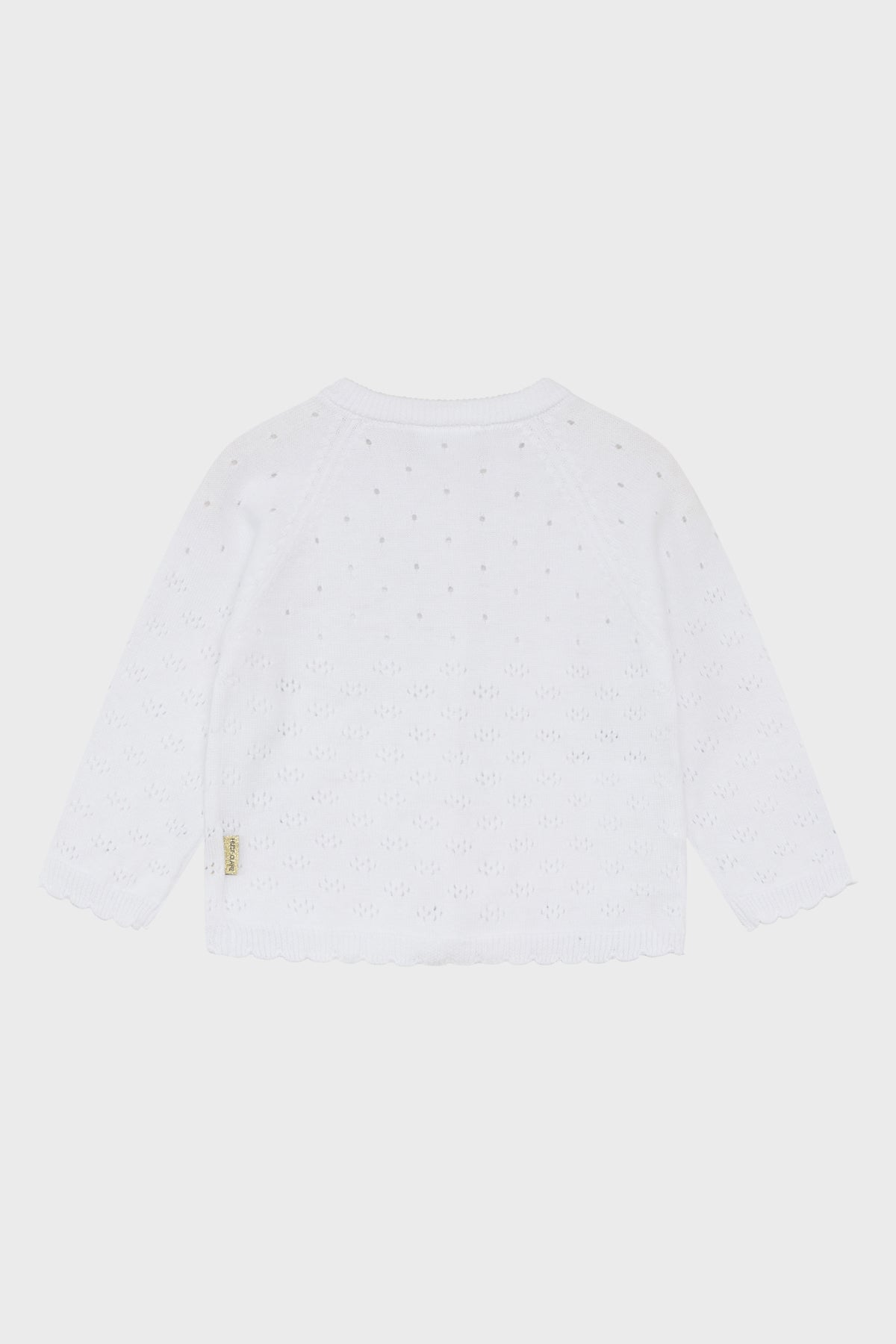 Hust & Claire - Baby Strickjacke Cilija weiss