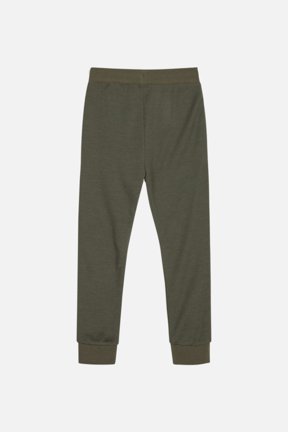 Hust & Claire - Kinder Jogginghose Wolle Galin grün - AURYN Shop