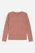 Warmes Langarmshirt von Hust & Claire besteht außen aus Wolle und innen Viskose aus Bambus und ist weich und stretchy.