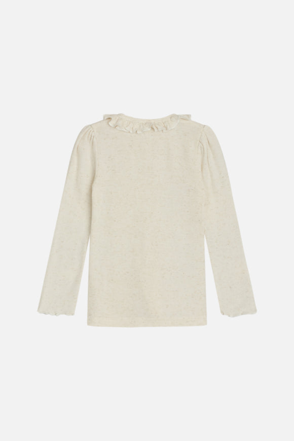 Hust & Claire - Langarmshirt Adeleine natur - AURYN Shop