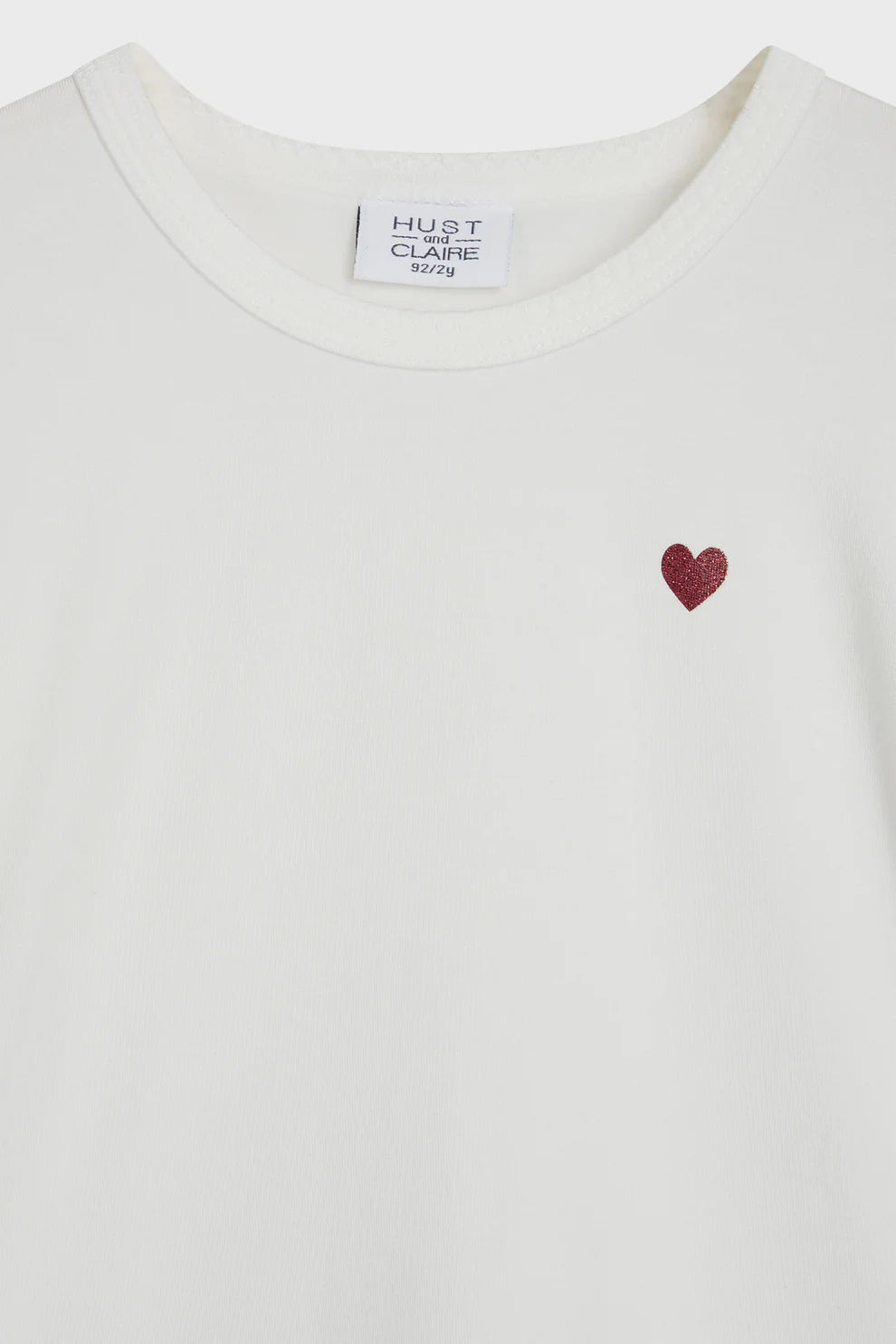 Hust & Claire - Kinder Langarmshirt Alma weiß