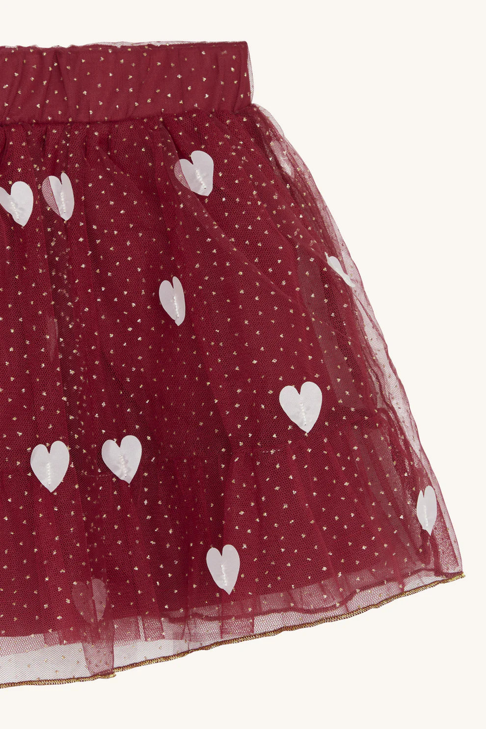 Hust & Claire - Mädchen Babytüllrock Ninna rot