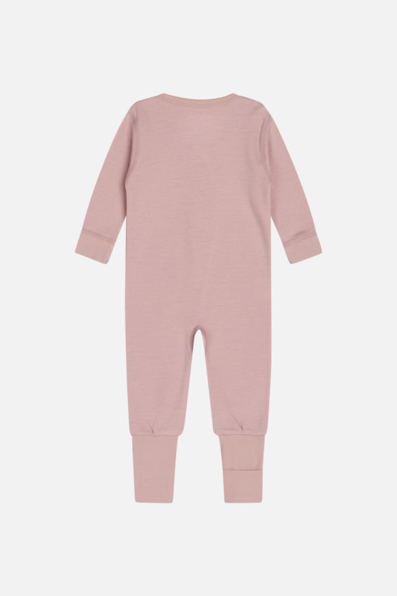 Hust & Claire - Baby Wollstrampler Mobi rosa - AURYN Shop