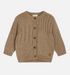 Bequeme Strickjacke mit leichtem Muster aus 100 % Bio-Baumwolle. für Mädchen und Jungen von Hust & Claire.