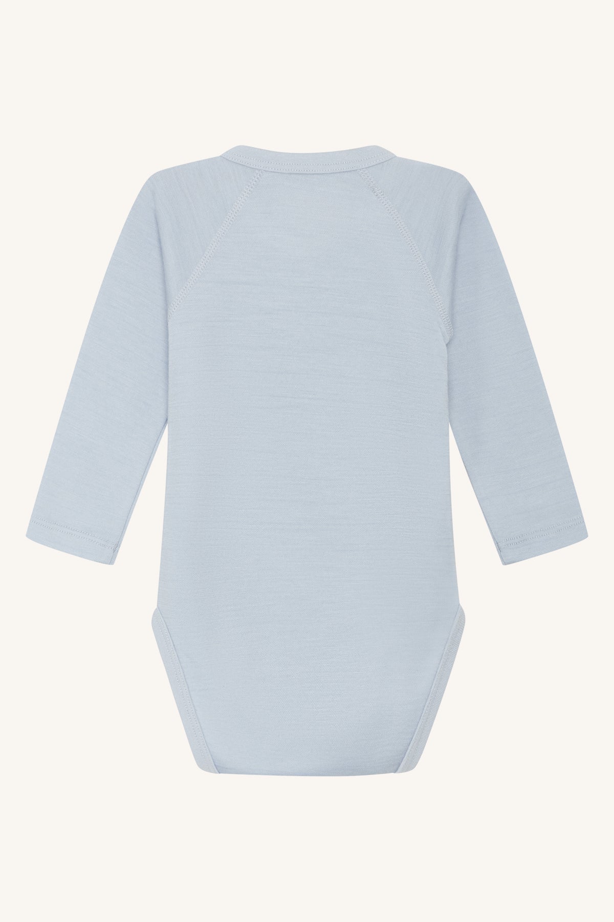 Hust & Claire - Baby Body Bia hellblau Wolle