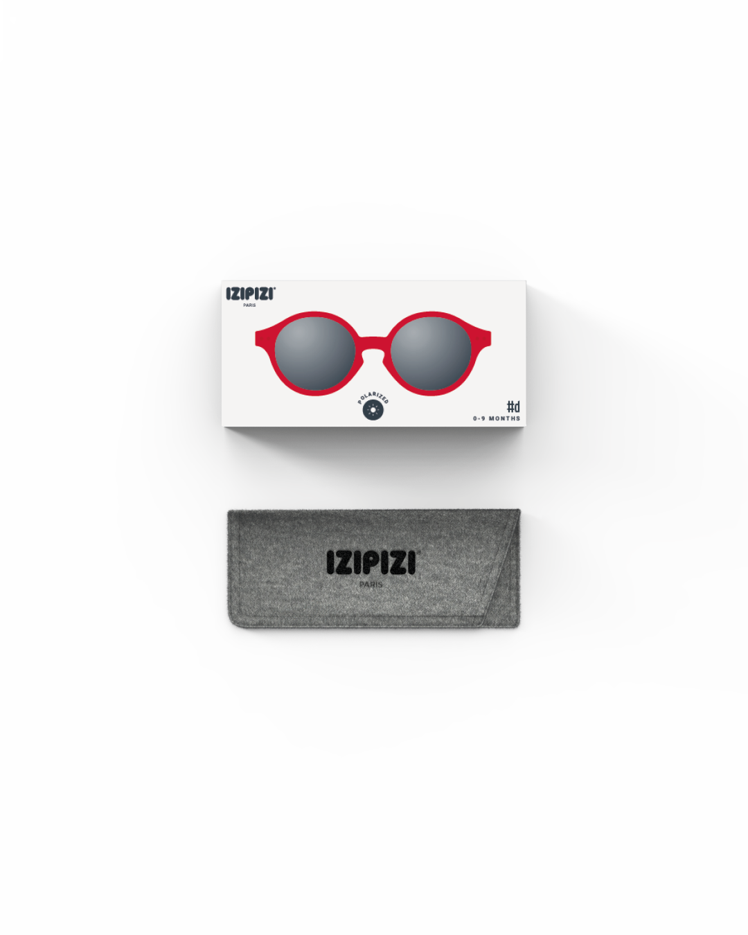 Izipizi - Baby/ Kinder Sonnebrille D rot MINI & ME