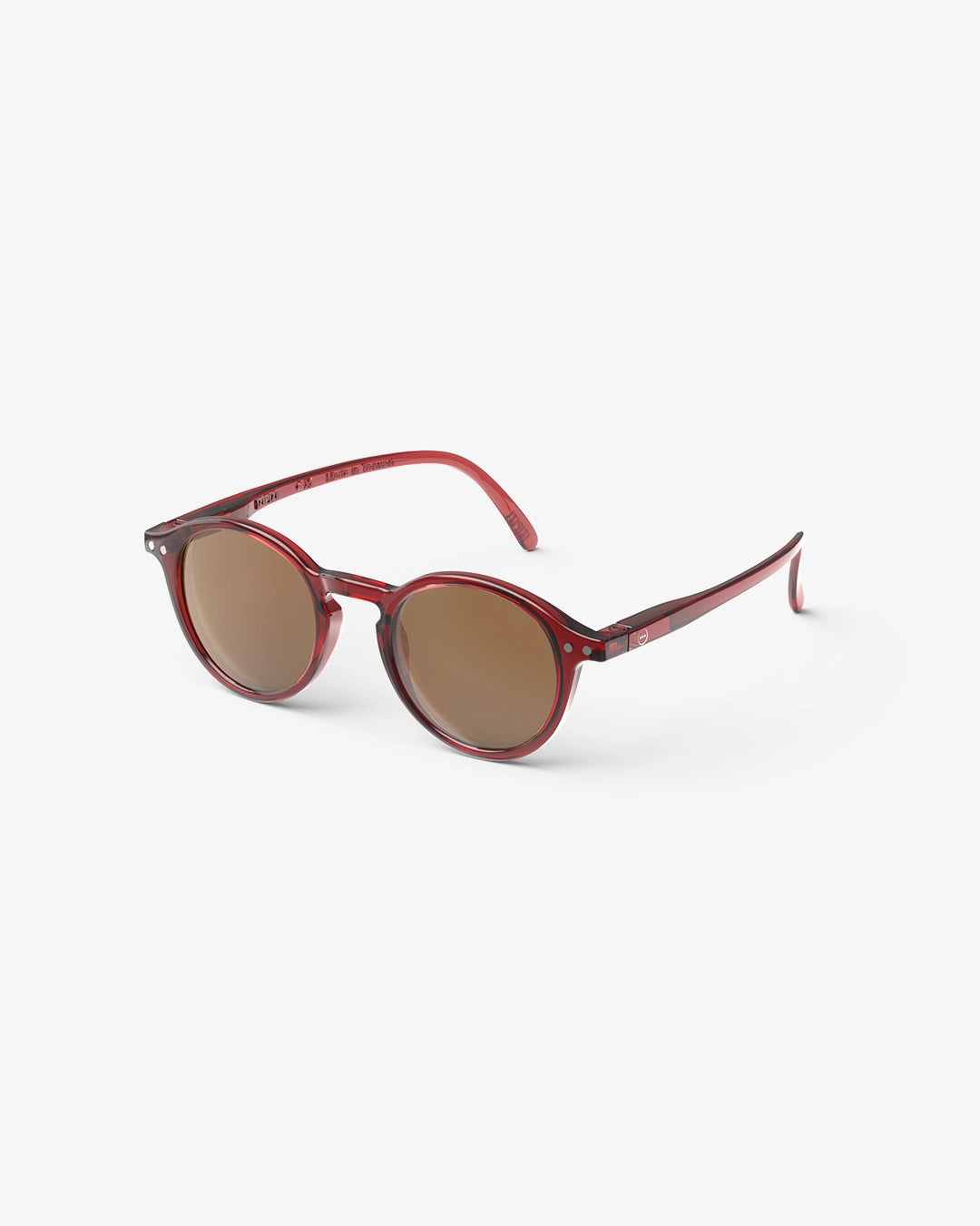 Izipizi - Kinder Sonnebrille D transparent rot 5-10 Jahre MINI & ME