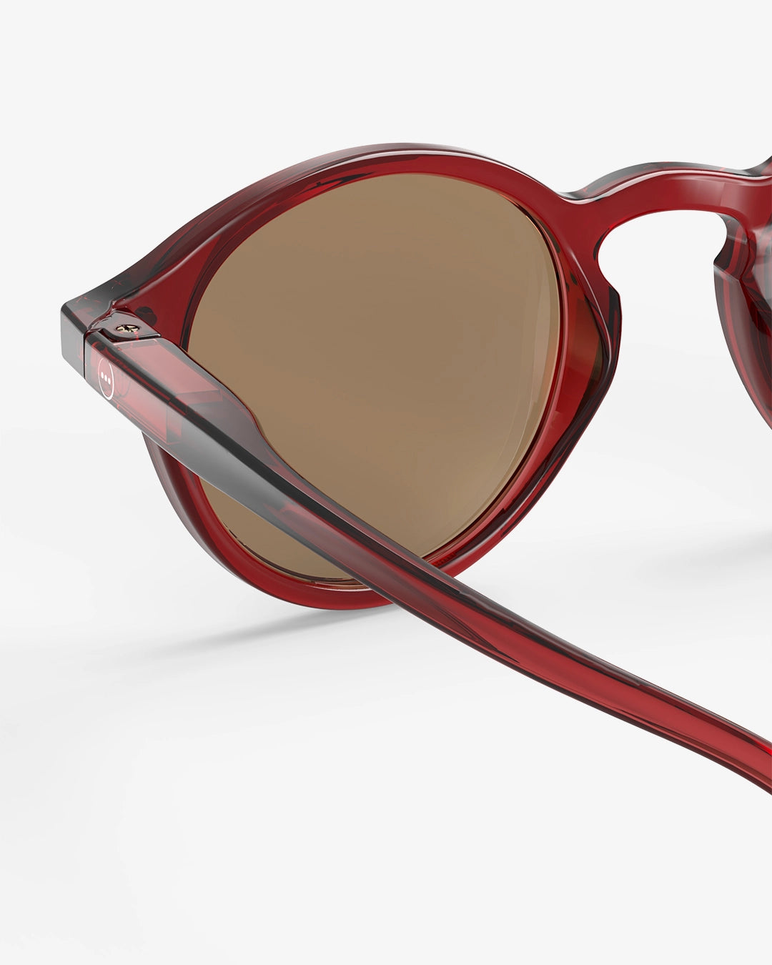 Izipizi - Kinder Sonnebrille D transparent rot 5-10 Jahre MINI & ME