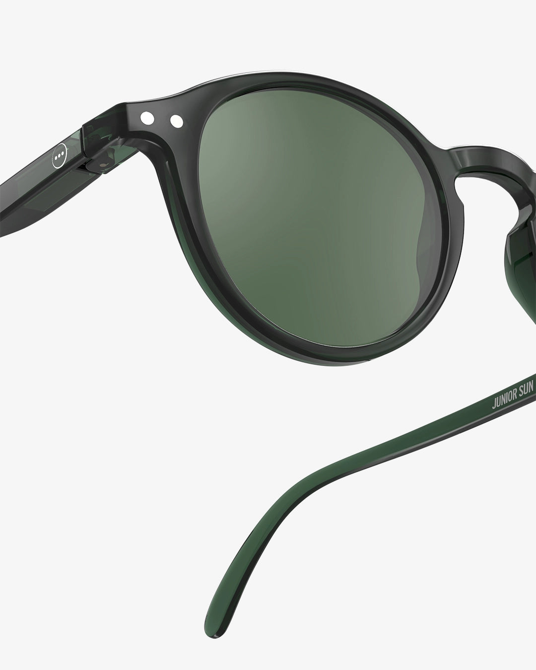 Izipizi - Kinder Sonnebrille D transparent dunkelgrün 5-10 Jahre MINI & ME