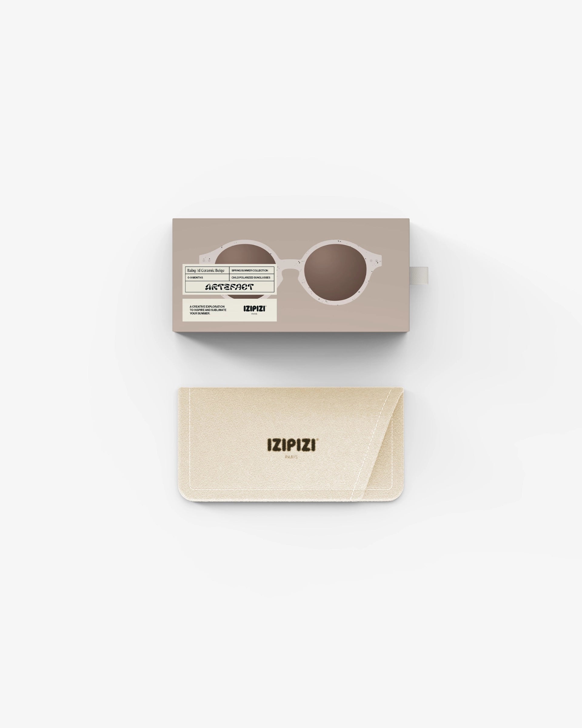 Izipizi - Baby/ Kinder Sonnenbrille D beige MINI & ME