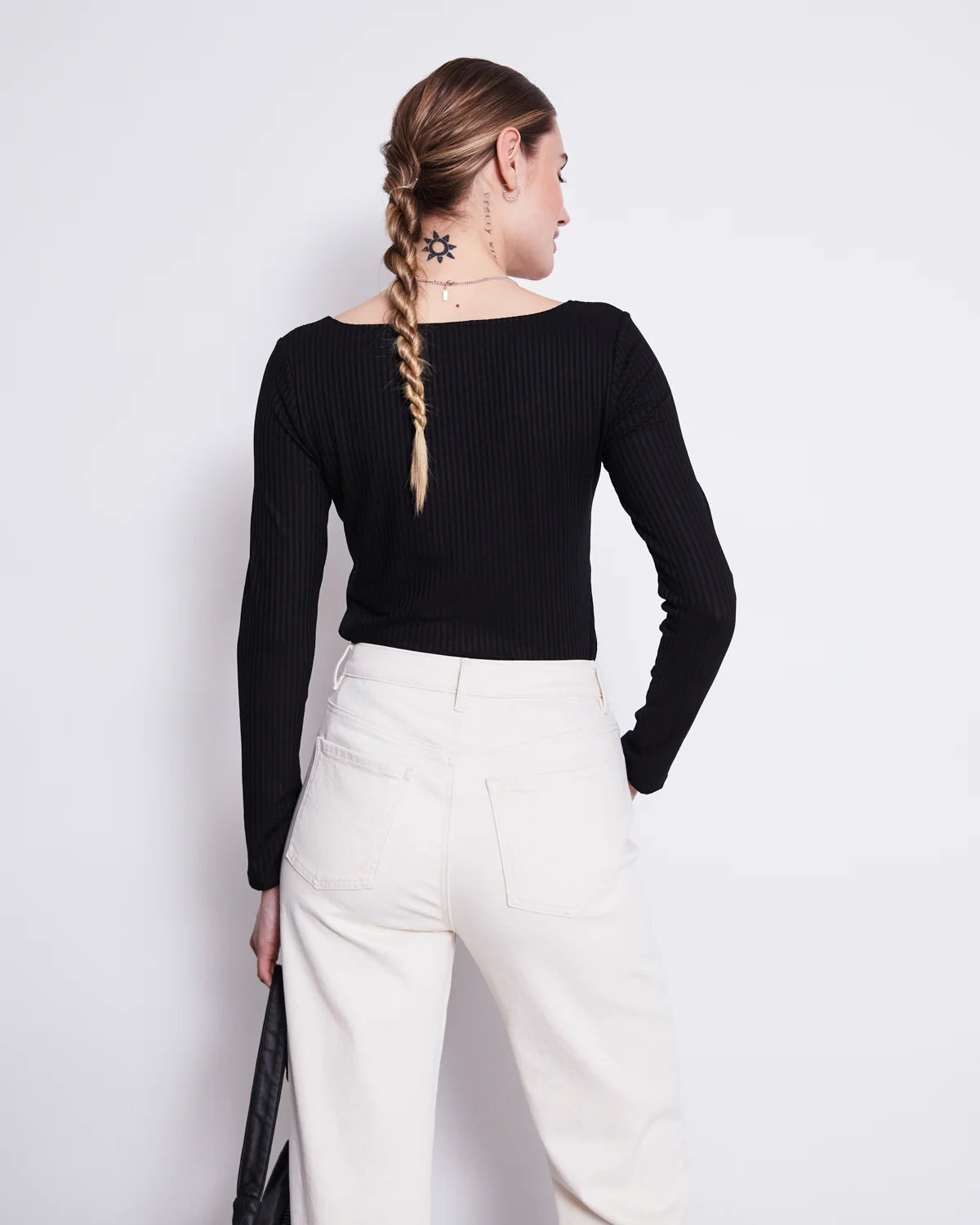 Jan ´n June - Langarmshirt Fria schwarz