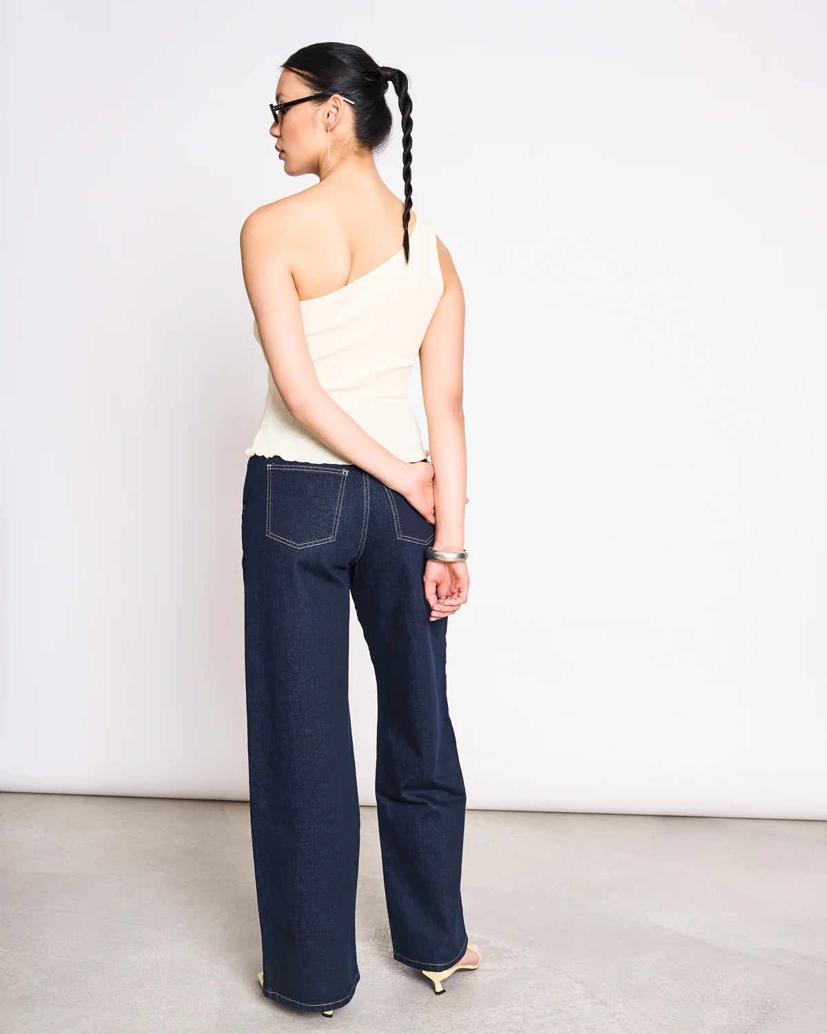 Jan ´n June - Damen Top "Tigris" one-shoulder