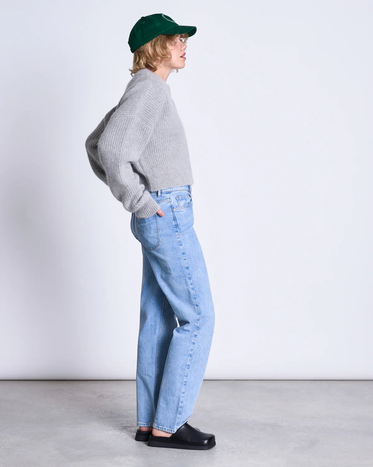 Jan ´n June - Strickjacke Beni Wolle hellgrau