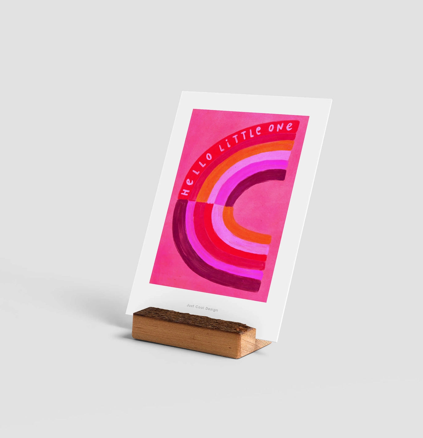 Just Cool Design - Karte Hello little one