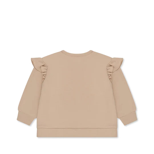 Konges Slojd - Baby Sweatshirt Kirsche beige - AURYN Shop