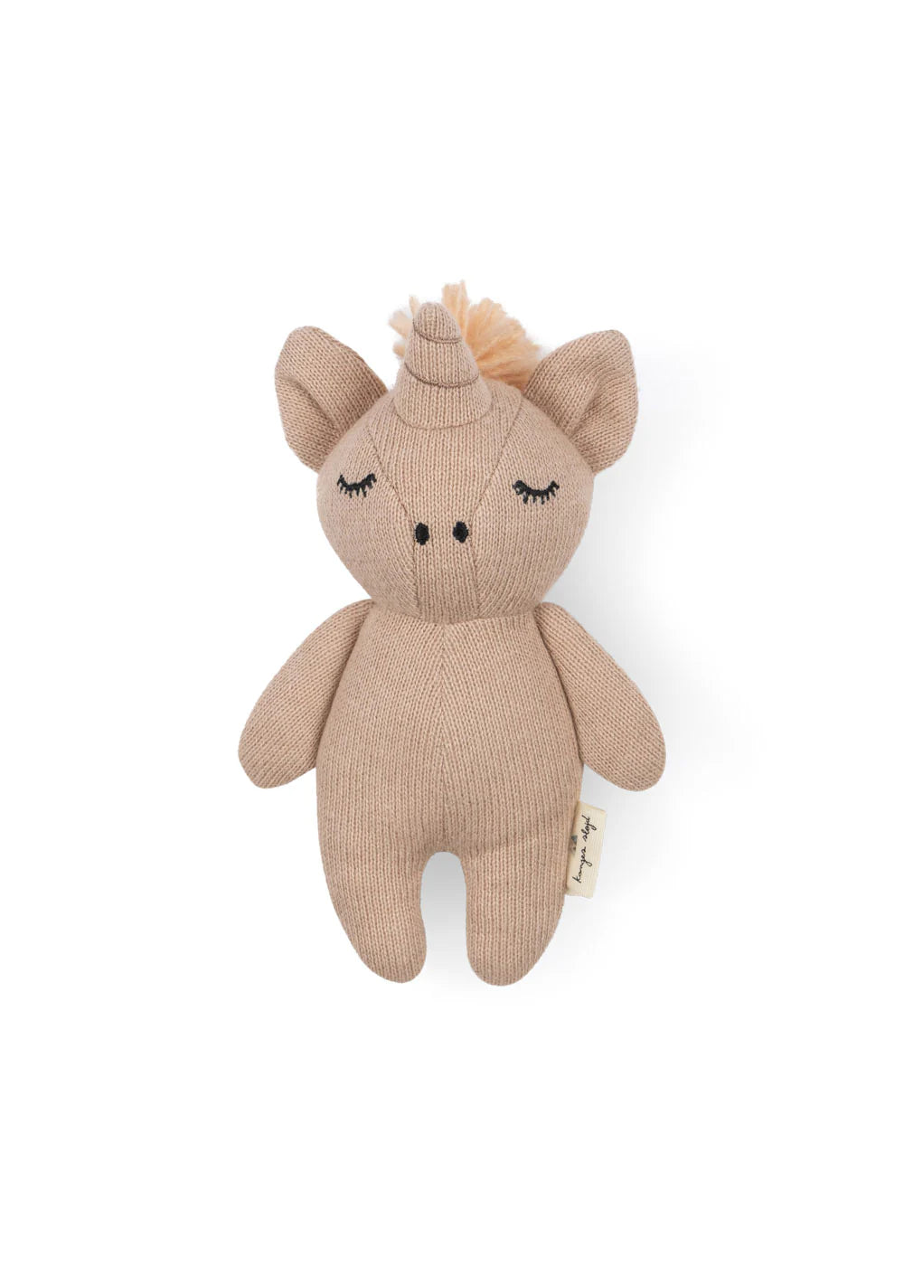 Konges Slojd - Baby-Rassel Einhorn rosa