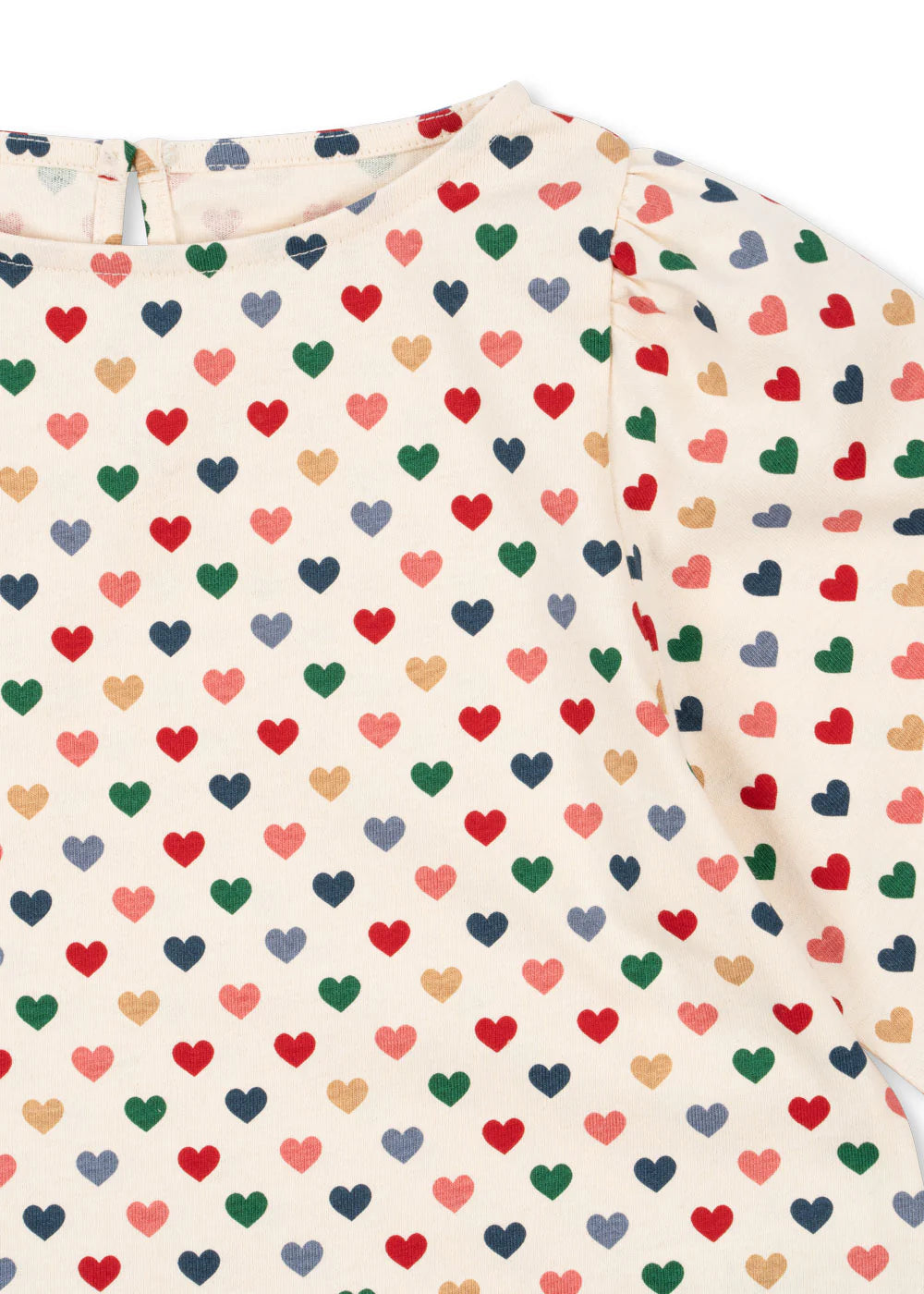 Konges Slojd - Baby Langarmshirt Herzchen