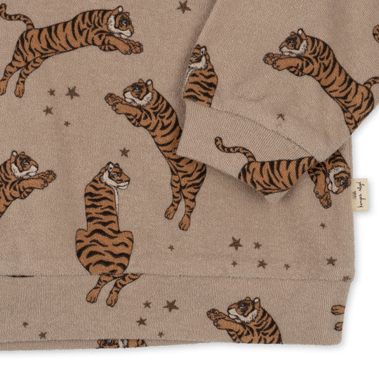 Konges Slojd - Baby Sweatshirt Tiger beige - AURYN Shop
